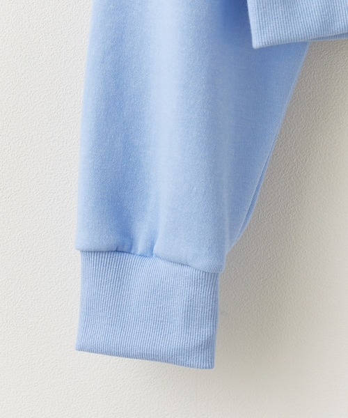 ROOPTOKYO（ループトウキョウ）の「College logo style bulldog print sweatshirt / カレッジロゴ風ブルドッグプリント スウェット（スウェット・レディース・グレー/ブルー/ライトグレー・FREE）」の7枚目の写真