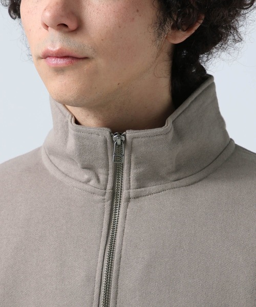 BAYFLOW（ベイフロー）の「[トレンドデザイン]ハーフジップスウェットプルオーバー（スウェット・メンズ・アイボリー/ブラック/グレー・MEDIUM/LARGE）」の10枚目の写真