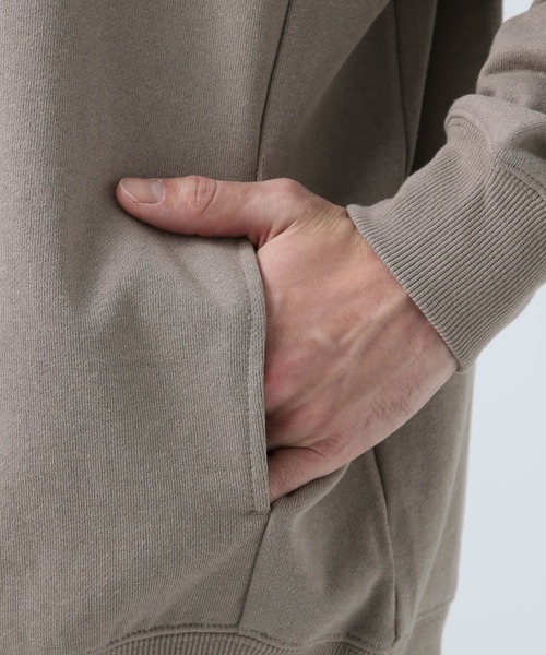 BAYFLOW（ベイフロー）の「[トレンドデザイン]ハーフジップスウェットプルオーバー（スウェット・メンズ・アイボリー/ブラック/グレー・MEDIUM/LARGE）」の13枚目の写真