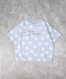 DILASH（ディラッシュ）の「ドット柄半袖Tシャツ（Tシャツ/カットソー）」