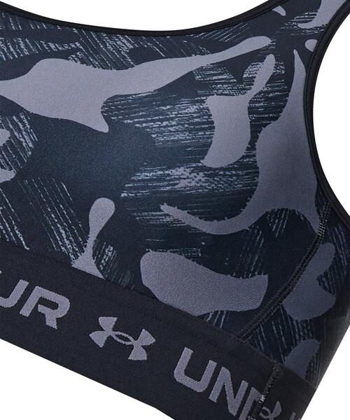 UNDER ARMOUR(アンダーアーマー)の「UAクロスバックブラ プリント ミディアムサポート(トレーニング/レディース)(スポーツブラ・レディース・ブラック・S/M/L/XL)」の4枚目の写真