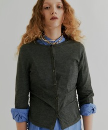kiehtova | 【kiehtova】SHEER RIB CARDIGAN/シアーリブカーディガン(カーディガン/ボレロ)