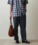 Steven Alan TCL オックス アウトワンプリーツ スラックス試着のみ Steven Alan（スティーブンアラン）の「＜Steven Alan＞ TCL オックス