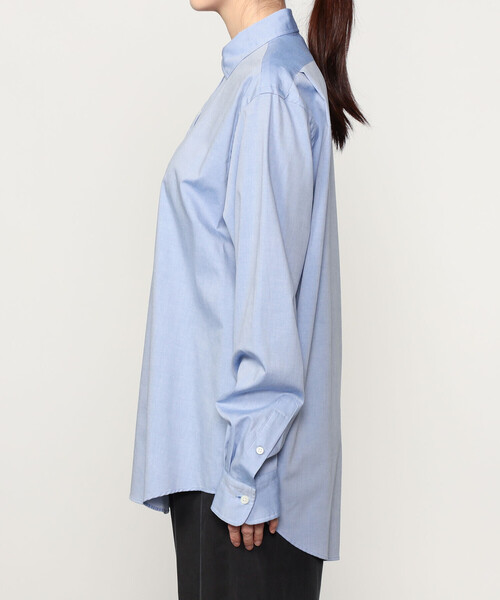 THE SHINZONE（ザ　シンゾーン）の「THE SHINZONE | 〈別注〉 PECK SHIRT WOMEN（シャツ/ブラウス・レディース・パープル系その他/ブルー系その他・F）」の10枚目の写真