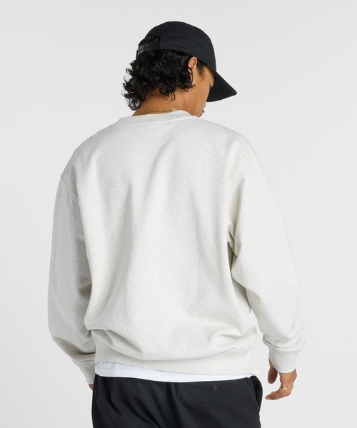 NEW BALANCE(ニューバランス)の「Numeric フレンチテリースウェットクルー(Tシャツ/カットソー・メンズ・ベージュ/セージグリーン/グレイッシュベージュ・LARGE/MEDIUM/SMALL/X-LARGE)」の5枚目の写真