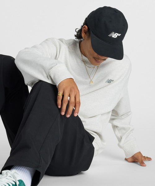 NEW BALANCE(ニューバランス)の「Numeric フレンチテリースウェットクルー(Tシャツ/カットソー・メンズ・ベージュ/セージグリーン/グレイッシュベージュ・LARGE/MEDIUM/SMALL/X-LARGE)」の10枚目の写真