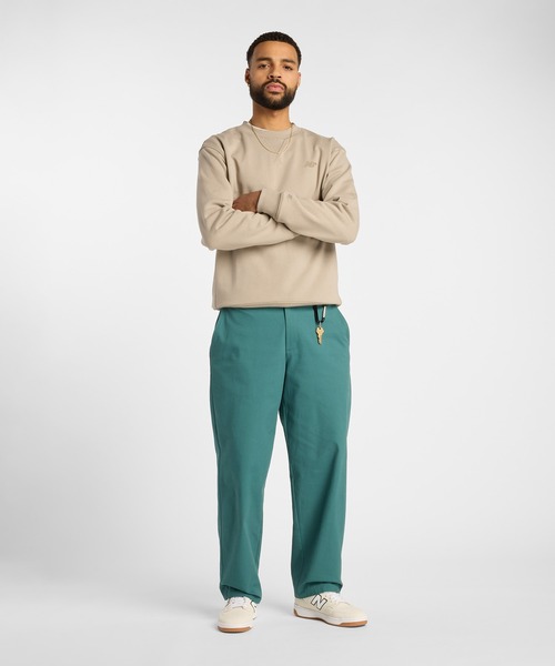 NEW BALANCE(ニューバランス)の「Numeric フレンチテリースウェットクルー(Tシャツ/カットソー・メンズ・ベージュ/セージグリーン/グレイッシュベージュ・LARGE/MEDIUM/SMALL/X-LARGE)」の16枚目の写真