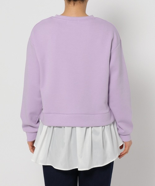 FOUND GOOD（ファウンドグッド）の「ポンチレイヤードPOLS（その他トップス・レディース・グリーン系2/ネイビー/パープル系2/ブルー系2/ベージュ/ブラック・S/M/L）」の12枚目の写真