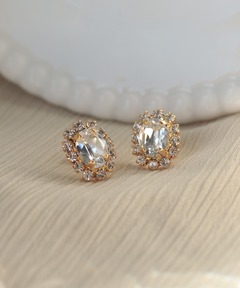 美品　lilas リラ　ミックスモチーフペンタゴンピアス　K10 両耳 予約》フリンジミックスチェーンピアス K10（両耳）（ピアス（両