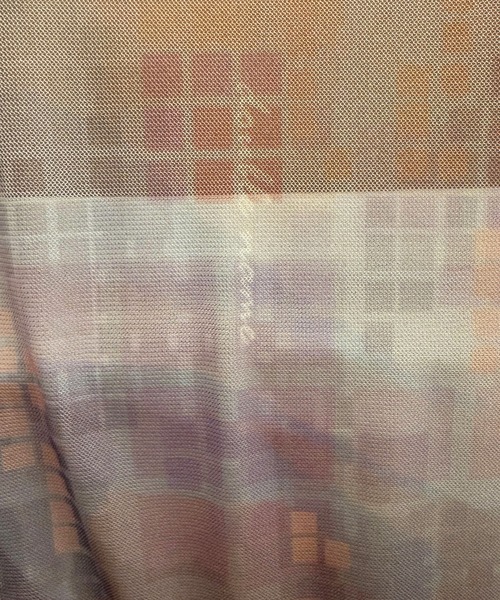 DOUBLE NAME(ダブルネーム)の「オリジナルFLOWERプリントシアートップス(Tシャツ/カットソー・レディース・グリーン/パープル・FREE)」の10枚目の写真