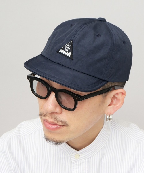 A.M.S.（エーエムエス）の「撥水 ムラ染風 ワッシャーナイロン アンパイアキャップ（キャップ・メンズ・ブラック/ネイビー/ベージュ・FREE）」の3枚目の写真