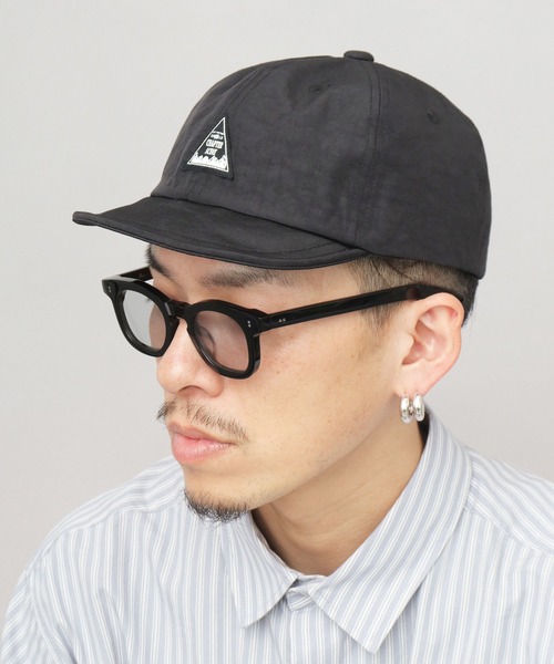 A.M.S.（エーエムエス）の「撥水 ムラ染風 ワッシャーナイロン アンパイアキャップ（キャップ・メンズ・ブラック/ネイビー/ベージュ・FREE）」の18枚目の写真