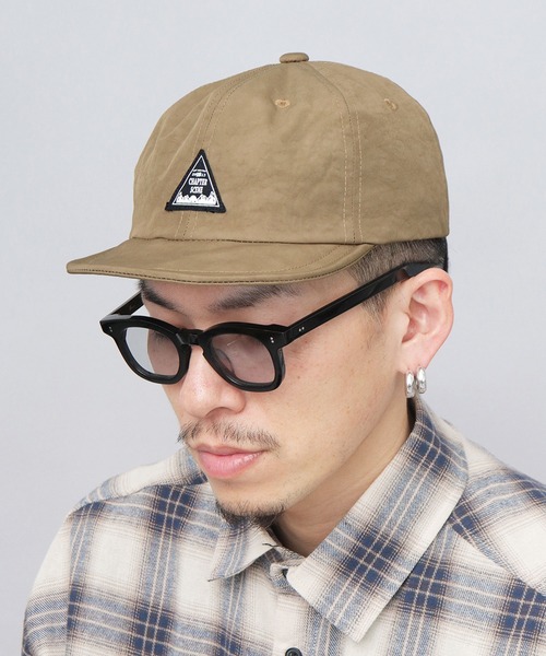 A.M.S.（エーエムエス）の「撥水 ムラ染風 ワッシャーナイロン アンパイアキャップ（キャップ・メンズ・ブラック/ネイビー/ベージュ・FREE）」の19枚目の写真