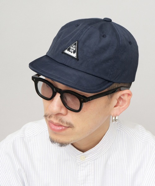 A.M.S.（エーエムエス）の「撥水 ムラ染風 ワッシャーナイロン アンパイアキャップ（キャップ・メンズ・ブラック/ネイビー/ベージュ・FREE）」の20枚目の写真