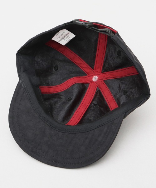 A.M.S.（エーエムエス）の「撥水 ムラ染風 ワッシャーナイロン アンパイアキャップ（キャップ・メンズ・ブラック/ネイビー/ベージュ・FREE）」の14枚目の写真