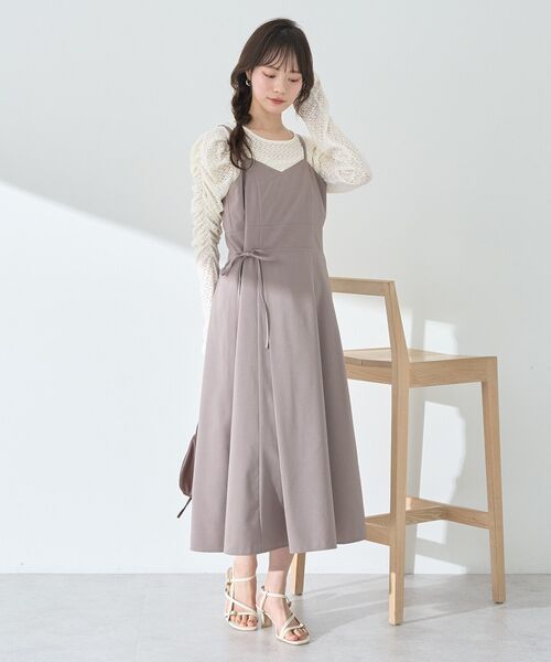 earth music&ecology(アースミュージックアンドエコロジー)の「ギャザーショルダーカットレースプルオーバー(Tシャツ/カットソー・レディース・ピンク/ブラック/アイボリー・FREE)」の16枚目の写真
