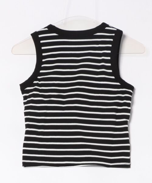 3.3 Field Trip （3.3フィールドトリップ）の「3.3 Field Trip／ボーダーBRA TOP（タンクトップ・レディース・ブラック/アイボリー・FREE）」の11枚目の写真