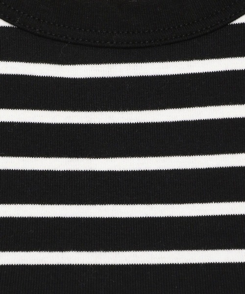 3.3 Field Trip （3.3フィールドトリップ）の「3.3 Field Trip／ボーダーBRA TOP（タンクトップ・レディース・ブラック/アイボリー・FREE）」の13枚目の写真