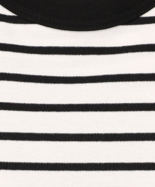 3.3 Field Trip （3.3フィールドトリップ）の「3.3 Field Trip／ボーダーBRA TOP（タンクトップ・レディース・ブラック/アイボリー・FREE）」の12枚目の写真