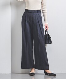 UNITED ARROWS スラックス 紺 0401625A0010 UNITED ARROWS green label relaxing｜A+ COOL TCシャーク