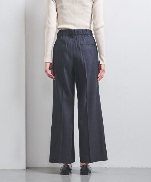 UNITED ARROWS(ユナイテッドアローズ)の「ECLISSE ワイドパンツ(スラックス・レディース・ナチュラル/その他7/ネイビー/その他1・34/36/38/40)」の20枚目の写真