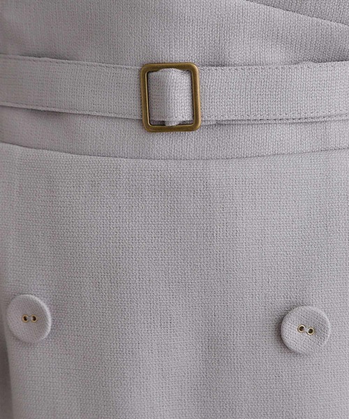 grove（グローブ）の「カナパトレンチライクスカート（スカート・レディース・グレー/ネイビー/ブルー系その他・02/03/05/04/01）」の7枚目の写真