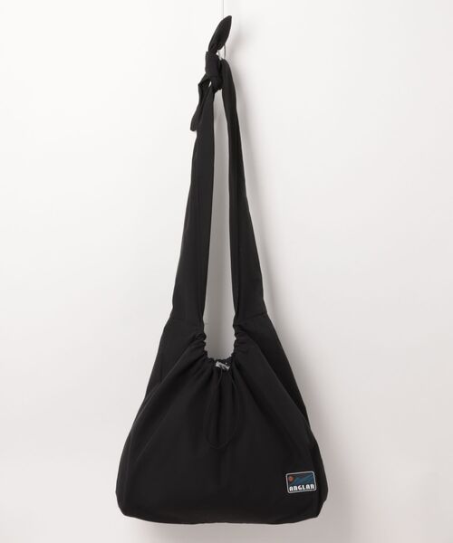 ANGLAN（アングラン）の「ANG-Bundle String Hobo Bag（ショルダーバッグ・メンズ・ブラック・FREE）」の6枚目の写真