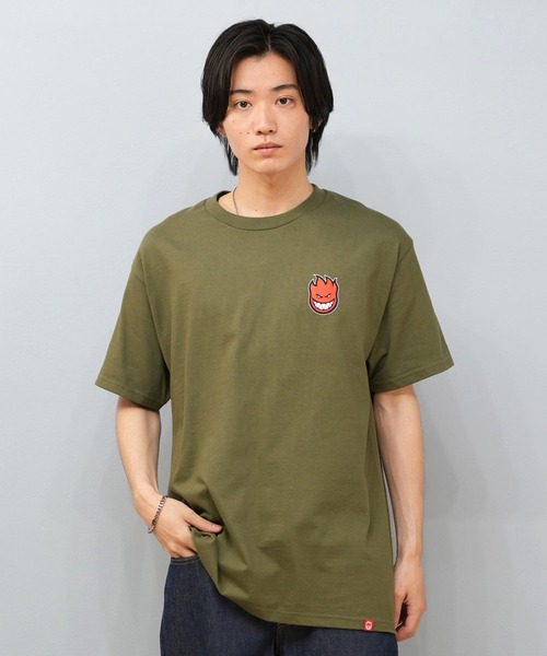 【032C】オーバーシャツ　ゆるダボ　ファイヤー柄　XL 032C】オーバーシャツ ゆるダボ ファイヤー柄 XL - メルカリ