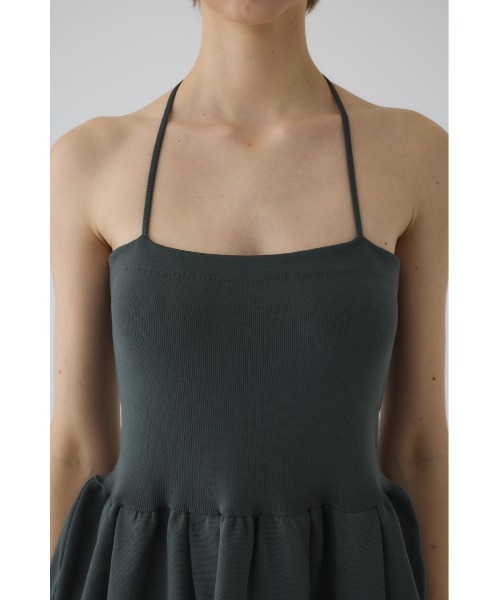 RIM.ARK（リムアーク）の「Cocoon knit dress コクーンニットドレス（ワンピース・レディース・グリーン/グレー/ブラック・36/38）」の14枚目の写真