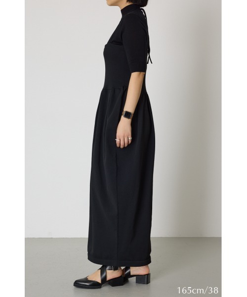 RIM.ARK（リムアーク）の「Cocoon knit dress コクーンニットドレス