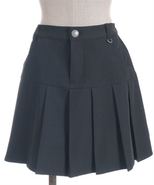 axes femme POETIQUE（アクシーズファムポエティック）の「レッグカバー付スカパン（その他パンツ・レディース・ブラック/グレー・MEDIUM）」の3枚目の写真