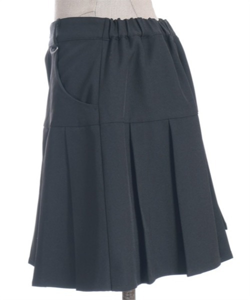 axes femme POETIQUE（アクシーズファムポエティック）の「レッグカバー付スカパン（その他パンツ・レディース・ブラック/グレー・MEDIUM）」の4枚目の写真