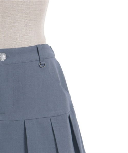 axes femme POETIQUE（アクシーズファムポエティック）の「レッグカバー付スカパン（その他パンツ・レディース・ブラック/グレー・MEDIUM）」の15枚目の写真