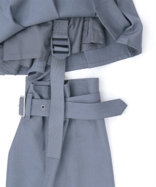 axes femme POETIQUE（アクシーズファムポエティック）の「レッグカバー付スカパン（その他パンツ・レディース・ブラック/グレー・MEDIUM）」の17枚目の写真