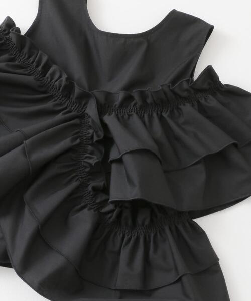 KBF(ケイビーエフ)の「マルチWAYクロスフリルブラウス(シャツ/ブラウス・レディース・アイボリー/ブラック/オレンジ・ONE)」の20枚目の写真