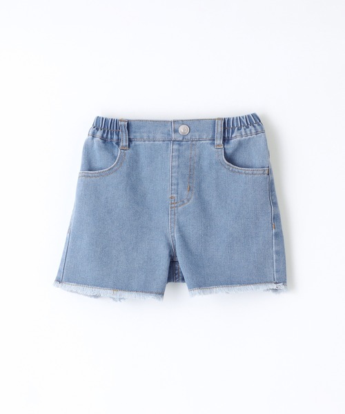 coca（coca）（コカ）の「【WEB限定セール】キッズ フリンジデニムショートパンツ（デニムパンツ・キッズ・ライトブルー/ブルー・120/130/140/150）」の10枚目の写真