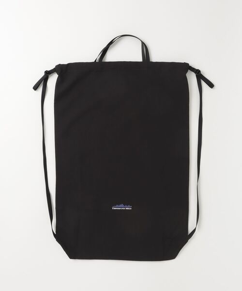 THOUSAND MILE（サウザンドマイル）の「THOUSAND MILE/サウザンドマイル　 Tシャツ＆ロングパンツ セットアップ+バッグ（3点セット）SHORT SLEEVE T-SHIRT & LONG PANTS SET　High Air Permeability（セットアップ・メンズ・ブラック/ベージュ・M/S/L）」の4枚目の写真