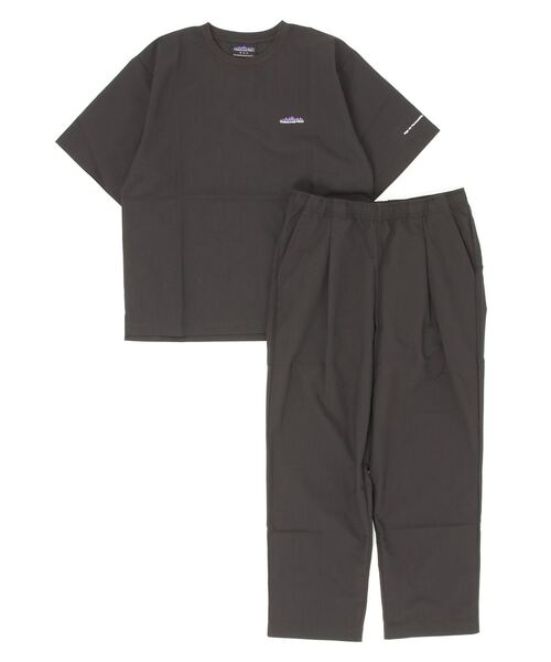 THOUSAND MILE（サウザンドマイル）の「THOUSAND MILE/サウザンドマイル　 Tシャツ＆ロングパンツ セットアップ+バッグ（3点セット）SHORT SLEEVE T-SHIRT & LONG PANTS SET　High Air Permeability（セットアップ・メンズ・ブラック/ベージュ・M/S/L）」の19枚目の写真