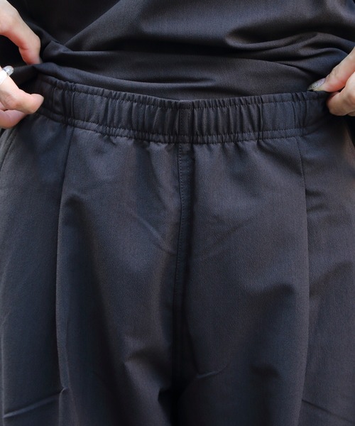 THOUSAND MILE（サウザンドマイル）の「THOUSAND MILE/サウザンドマイル　 Tシャツ＆ロングパンツ セットアップ+バッグ（3点セット）SHORT SLEEVE T-SHIRT & LONG PANTS SET　High Air Permeability（セットアップ・メンズ・ブラック/ベージュ・M/S/L）」の10枚目の写真