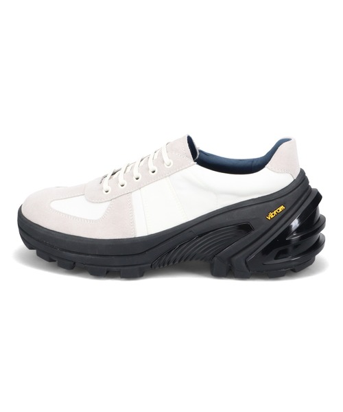 whoop-de-doo(フープディドゥ)の「VIBRAMソール ハイテク ジャーマントレーナー whoop-de-doo/フープディドゥ(スニーカー・メンズ・ホワイト/ダークベージュ/ブラック・40/41/42/43/44)」の5枚目の写真