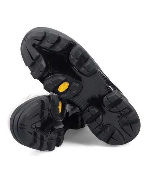 whoop-de-doo(フープディドゥ)の「VIBRAMソール ハイテク ジャーマントレーナー whoop-de-doo/フープディドゥ(スニーカー・メンズ・ホワイト/ダークベージュ/ブラック・40/41/42/43/44)」の9枚目の写真