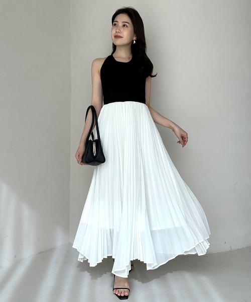 カーディガンアンサンブルドッキングワンピース（ワンピース