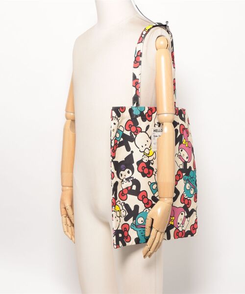 RODEO CROWNS WIDE BOWL（ロデオクラウンズワイドボウル）の「(サンリオキャラクターズ) トートバック（トートバッグ・レディース・レッド系その他/ホワイト系その他・FREE）」の20枚目の写真