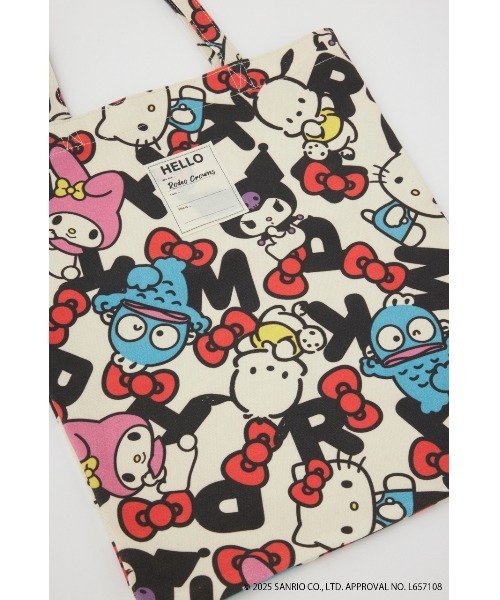 RODEO CROWNS WIDE BOWL（ロデオクラウンズワイドボウル）の「(サンリオキャラクターズ) トートバック（トートバッグ・レディース・レッド系その他/ホワイト系その他・FREE）」の10枚目の写真