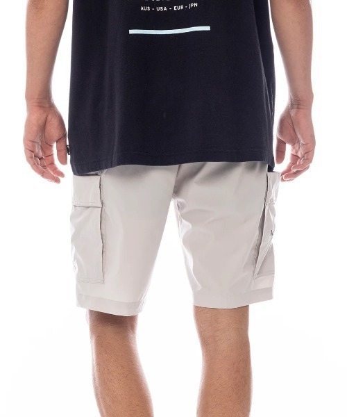 BILLABONG(ビラボン)の「BILLABONG メンズ 【A/DIV.】 UTILITY SHORTS ショートパンツ 【2025年春夏モデル】/ビラボンウェビングベルトストレッチ速乾撥水軽量ナイロンカーゴショートパンツ(カーゴパンツ・メンズ・ブラック/ライトベージュ・X-LARGE/LARGE/MEDIUM)」の11枚目の写真
