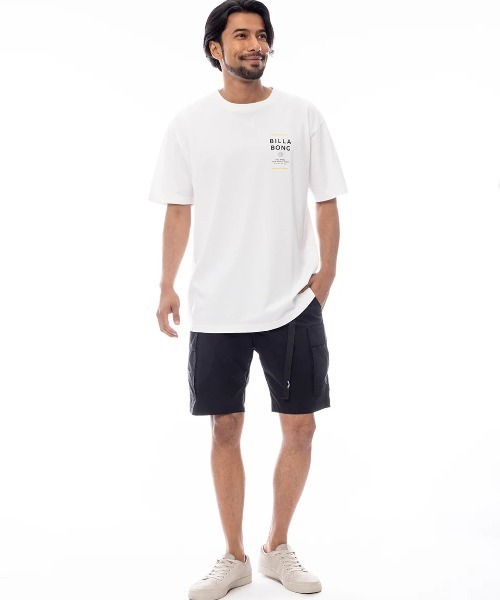 BILLABONG(ビラボン)の「BILLABONG メンズ 【A/DIV.】 UTILITY SHORTS ショートパンツ 【2025年春夏モデル】/ビラボンウェビングベルトストレッチ速乾撥水軽量ナイロンカーゴショートパンツ(カーゴパンツ・メンズ・ブラック/ライトベージュ・X-LARGE/LARGE/MEDIUM)」の8枚目の写真