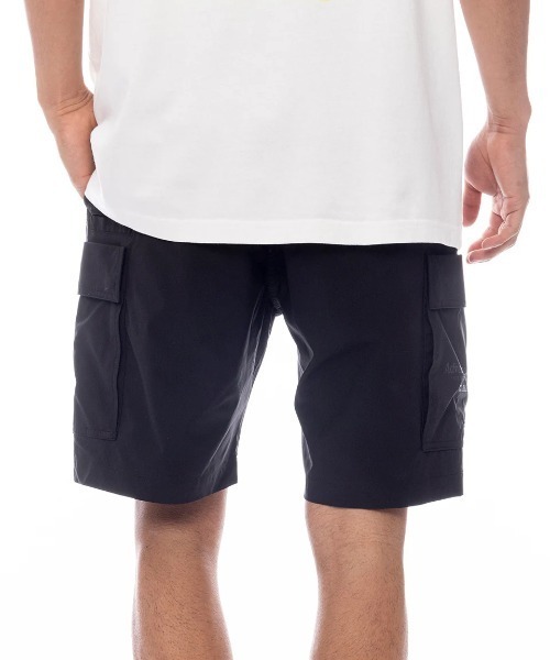 BILLABONG(ビラボン)の「BILLABONG メンズ 【A/DIV.】 UTILITY SHORTS ショートパンツ 【2025年春夏モデル】/ビラボンウェビングベルトストレッチ速乾撥水軽量ナイロンカーゴショートパンツ(カーゴパンツ・メンズ・ブラック/ライトベージュ・X-LARGE/LARGE/MEDIUM)」の9枚目の写真