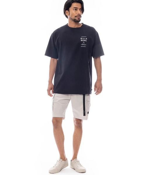 BILLABONG(ビラボン)の「BILLABONG メンズ 【A/DIV.】 UTILITY SHORTS ショートパンツ 【2025年春夏モデル】/ビラボンウェビングベルトストレッチ速乾撥水軽量ナイロンカーゴショートパンツ(カーゴパンツ・メンズ・ブラック/ライトベージュ・X-LARGE/LARGE/MEDIUM)」の15枚目の写真