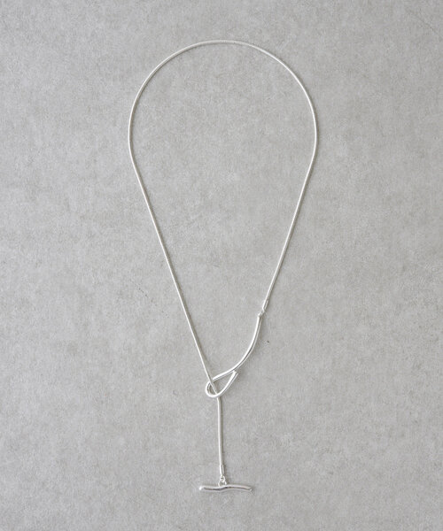 BEARDSLEY（ビアズリー）の「スネークチェーンシンプルネックレス（ネックレス・レディース・シルバー・FREE）」の6枚目の写真