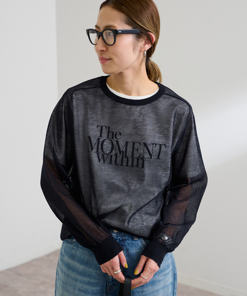 framework ラミーMIXニットロンT セール】ラミーMIXニットロンT（ニット/セーター）｜FRAMeWORK